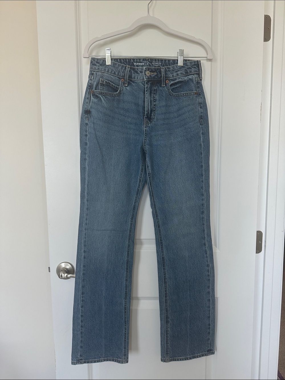 Old Navy Light Blue Baby Boot-Cut Jeans